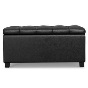 Sienna - Transitional Storage Ottoman Bench by Couch.com