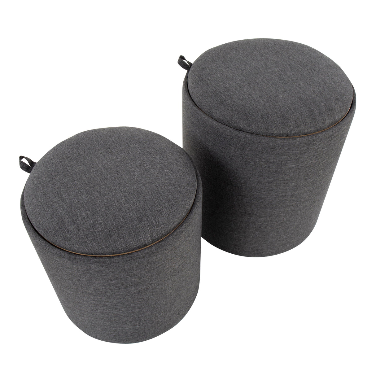Tray - Contemporary Nesting Ottoman Set by Couch.com