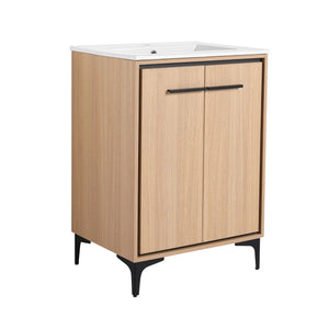 Modern Bathroom Vanity Base With Basin And Storage Cabinet by Couch.com