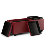Avalon - Upholstered Storage Ottoman by Couch.com