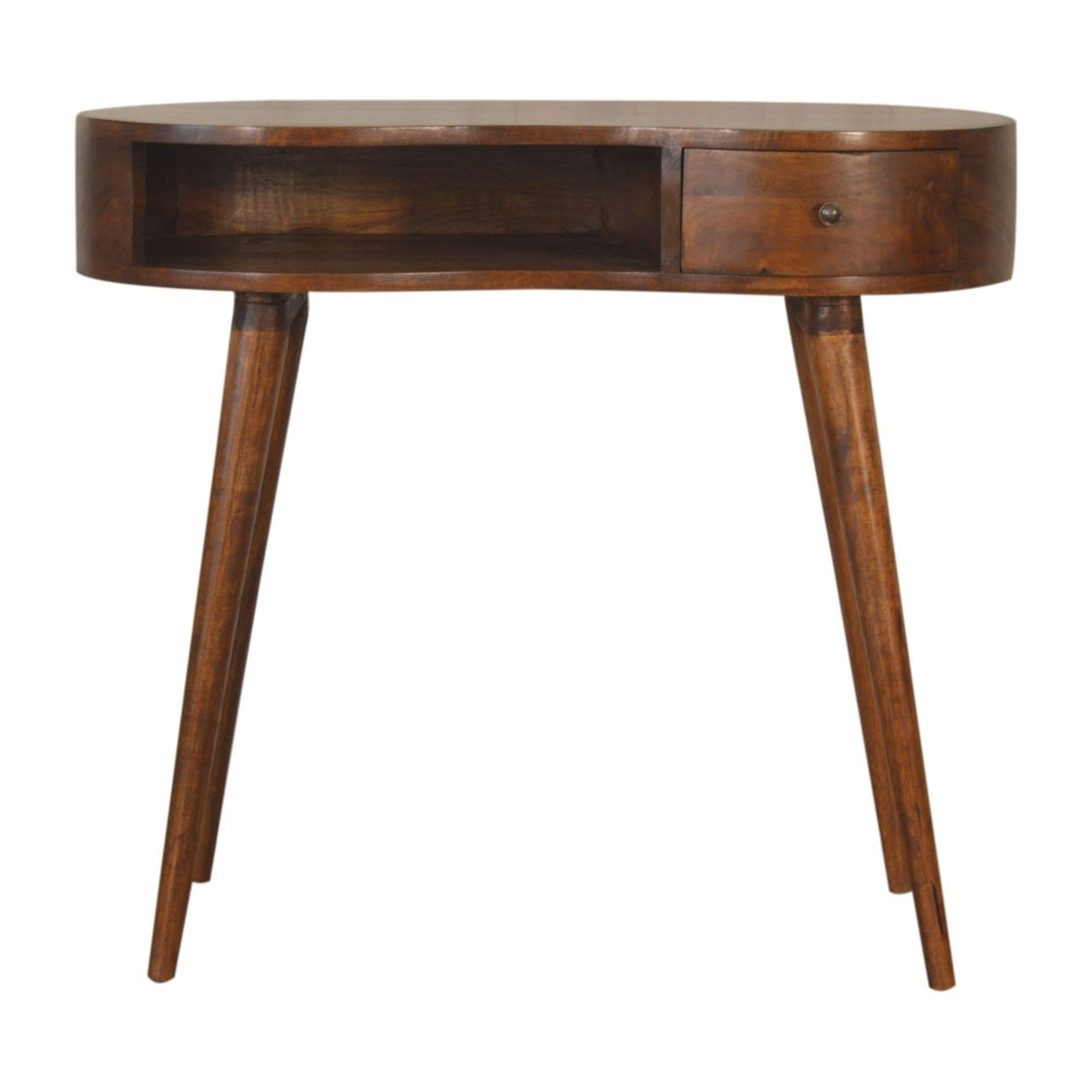 Rounded Writing Desk - Chestnut by Couch.com