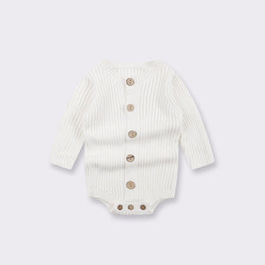 Knitted Sweater Baby Bodysuit One-piece Baby Wear