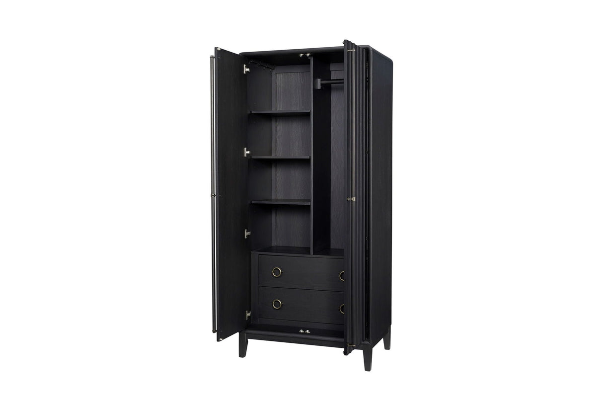 Spacious Storage Armoire - Peppercorn by Couch.com