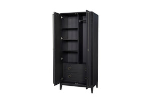 Spacious Storage Armoire - Peppercorn by Couch.com