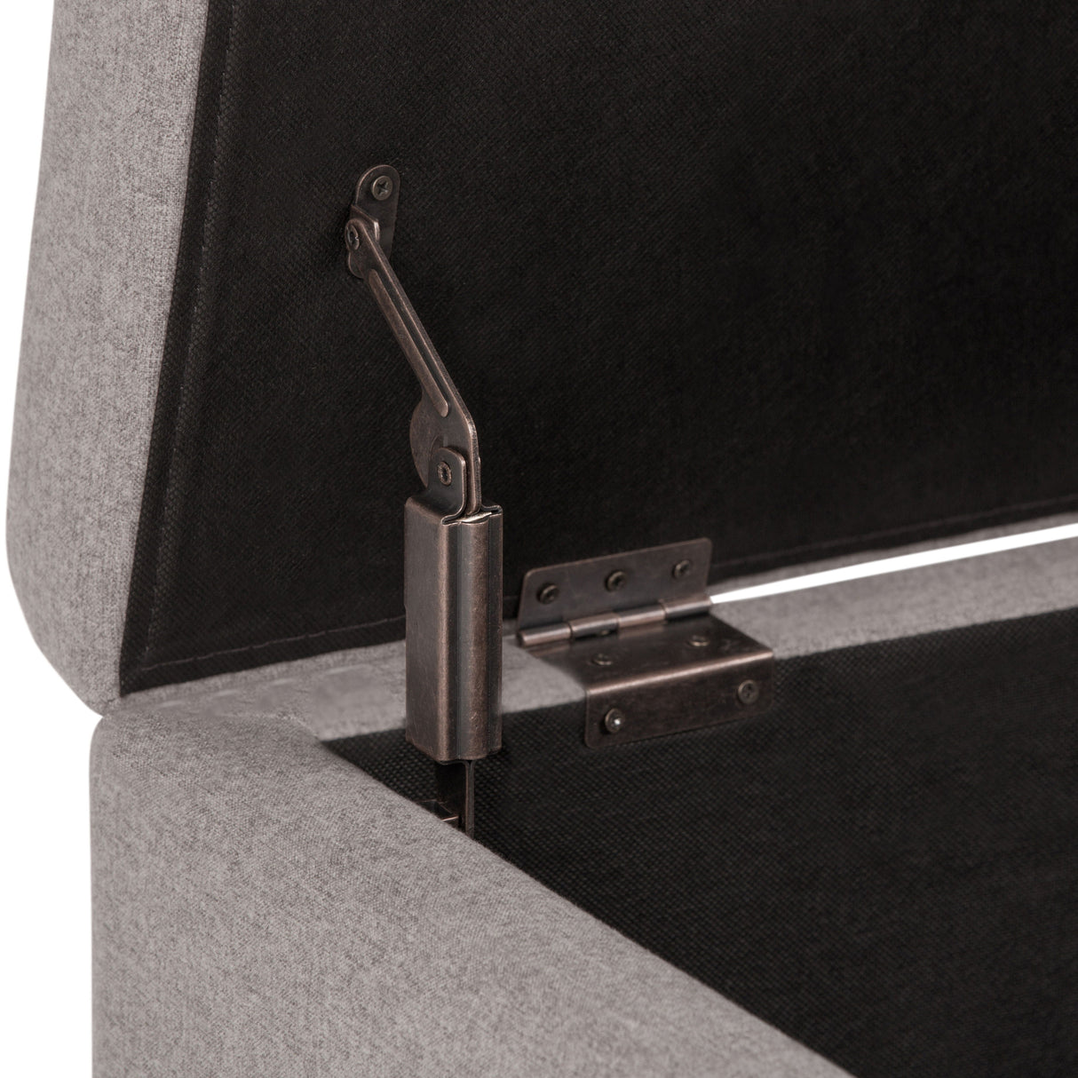 Hamilton - Upholstered Storage Ottoman by Couch.com