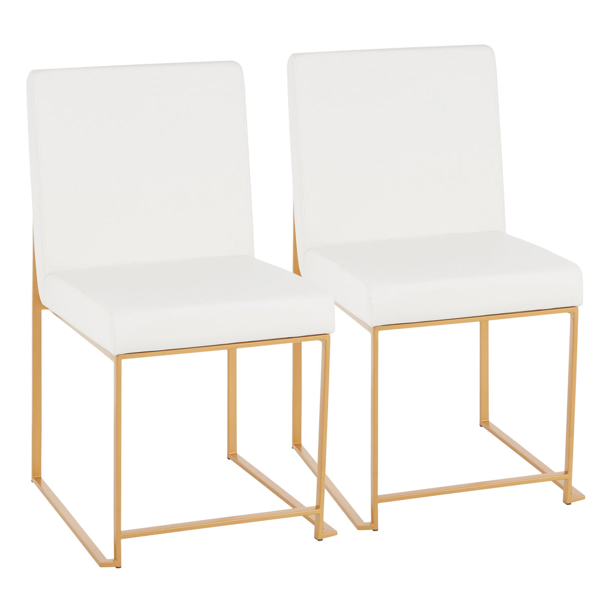 Fuji - Contemporary Stylish Frame, High Back Dining Chair (Set of 2) by Couch.com
