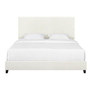 Boucle Upholstered Platform Bed by Couch.com