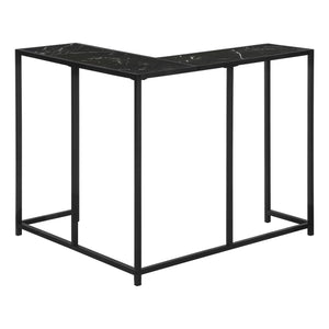 Corner Accent Console Table For Entryway, Unique L-Shaped Design by Couch.com