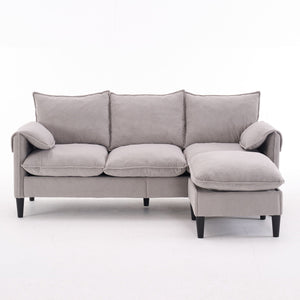 Convertible Combination Sofa With Footstools With Storage by Couch.com