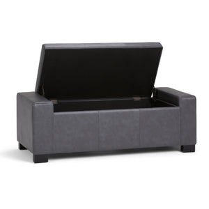 Laredo - Contemporary Large Storage Ottoman by Couch.com