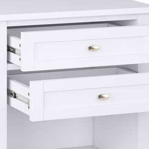 Warm Shaker - Handcrafted Bedside Table by Couch.com