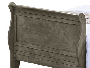 Panel Sleigh Bed by Couch.com