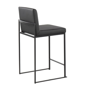 Fuji - Contemporary Modern Elegance, High Back Counter Stool by Couch.com