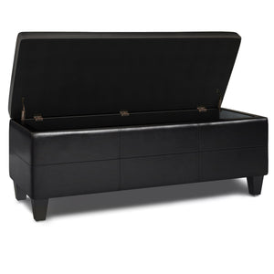 Afton - Large Storage Ottoman Bench by Couch.com