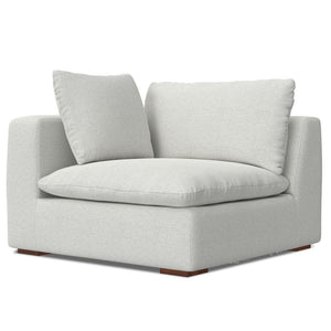 Jasmine - Left Arm Sofa Module - Gray by Couch.com