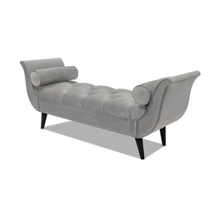 Alma - Tufted Flared Arm Entryway Bench by Couch.com