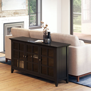 Acadian - Wide Storage Cabinet Handcrafted by Couch.com