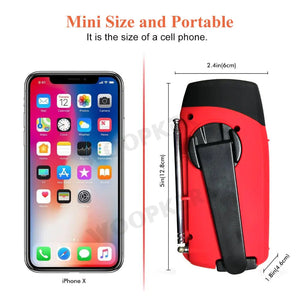 Versatile Emergency Radio with Powerful Flashlight