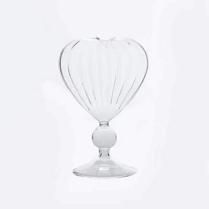 Heart-Shaped Cocktail Glass - Creative Japanese Design