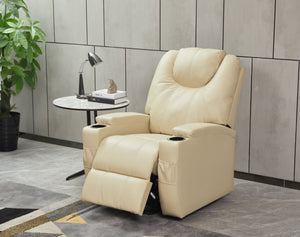 Modern Recliner Chair With Cup Holders, Remote Control by Couch.com