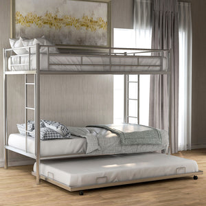 Twin Over Twin Bunk Bed With Trundle by Couch.com