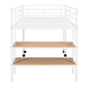 Loft Bed With Desk And Shelves by Couch.com