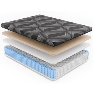 Diamond Matrix Copper Cooling Hybrid Twin Mattress 11 Inch Medium Feel
