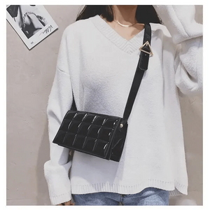 Fabulous Luxury Shoulder Bag Shiny Pu Leather Crossbody Bags For Women Small Flap Handbag Designer Female Messenger Bags