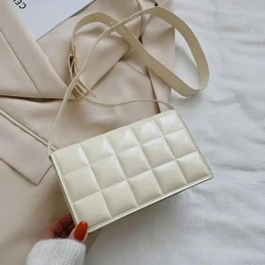 Fabulous Luxury Shoulder Bag Shiny Pu Leather Crossbody Bags For Women Small Flap Handbag Designer Female Messenger Bags