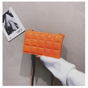 Fabulous Luxury Shoulder Bag Shiny Pu Leather Crossbody Bags For Women Small Flap Handbag Designer Female Messenger Bags