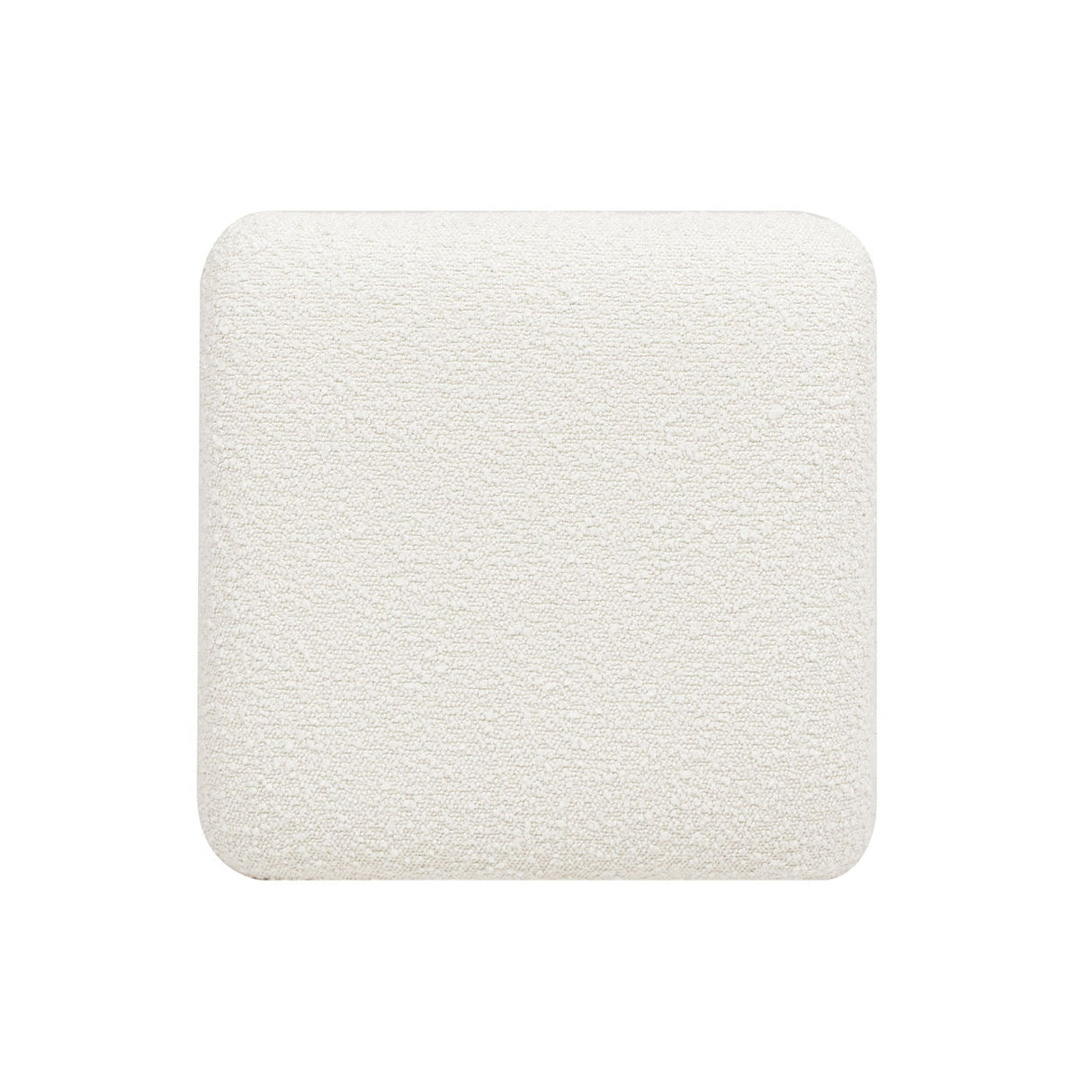 Lucia - Backless Upholstered Counter Stool With Frame - Ivory White by Couch.com