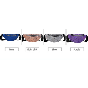 Fashion Holographic Women Waist Bags Modern Fanny Pack Adjustable Belt Bag Excellent Design Waist Packs Chest Phone Pouch