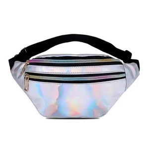 Fashion Holographic Women Waist Bags Modern Fanny Pack Adjustable Belt Bag Excellent Design Waist Packs Chest Phone Pouch