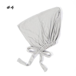 Fashion Modal Under Scarf  Hijab Turban Cap Cotton With Band Adjustable Inner Hijab cap Muslim Turban Hijab Cap For Women