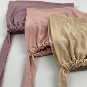 Fashion Modal Under Scarf  Hijab Turban Cap Cotton With Band Adjustable Inner Hijab cap Muslim Turban Hijab Cap For Women
