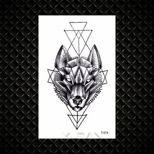 Fashion Small Sexy Black Temporary Waterproof Tattoo Cute Star Heart Tattoos Sticker Body Finger Tattoo For Kids Womens