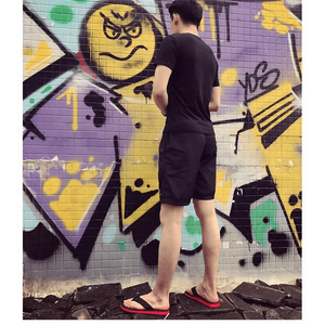Fashion Summer Big Size Youth Slippers For Men Women Massage Non-Slip Cool Outside Flip Flops Breathable Thick-Soled Slippers