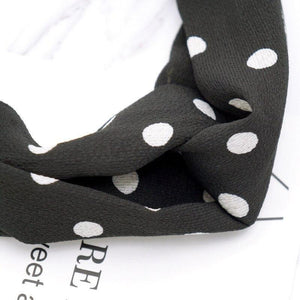 Fashion Wave Point Knot Headband Women Turban Elastic Hairband Head Wrap Hair Accessories for Girls Lady Headwear Hair Band Gorgeous Hair Accessories For Women