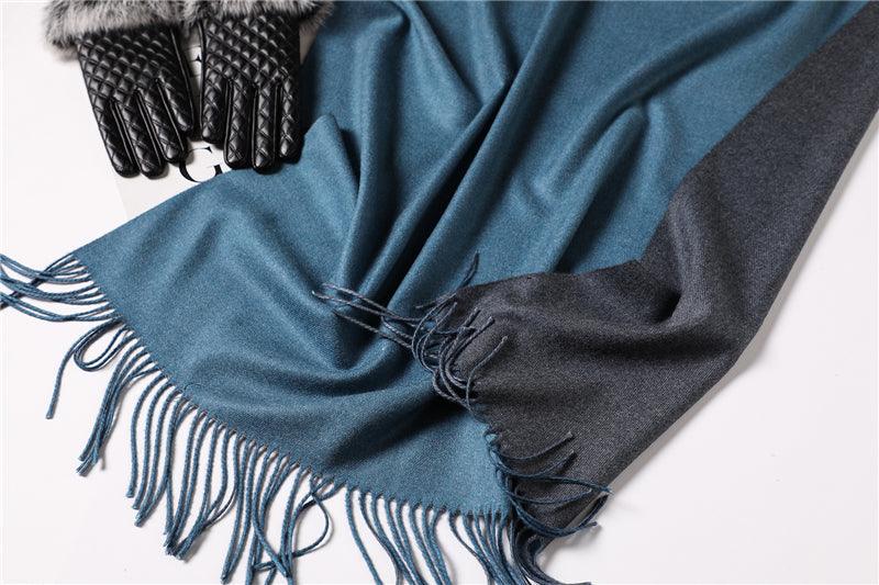 Fashion Winter Solid Soft Scarf Cashmere Lightweight Scarves Shawls Cashmere Escharpe Scarfs Lightweight Shawls Hijabs Shawls Escharpe Elegant Wrap Blanket Bandana Tassel For Lady