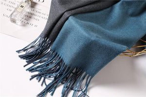 Fashion Winter Solid Soft Scarf Cashmere Lightweight Scarves Shawls Cashmere Escharpe Scarfs Lightweight Shawls Hijabs Shawls Escharpe Elegant Wrap Blanket Bandana Tassel For Lady