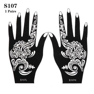 Fashion Women's Tattoo For Arm Temporary Body Paint Sticker Luxury Design For Wedding Party