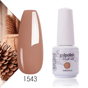 Fashion Womens Gel Nail Polish Multi Colors New UV LED Glossy Matte Luxury Design For Women