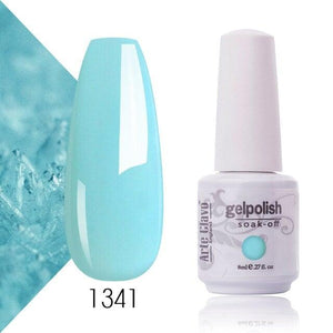 Fashion Womens Gel Nail Polish Multi Colors New UV LED Glossy Matte Luxury Design For Women