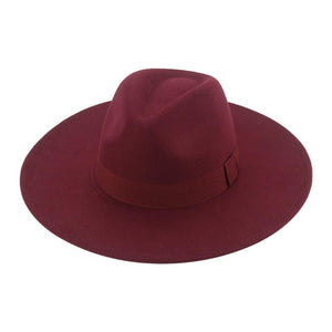 Fashionable Fedora Hats Women Wide Brim Dress Caps  Women's Fedora Hats Elegant Wide Brim Fedora Hat  Wedding Men Hat Warm Retro Style Belt 56-58cm