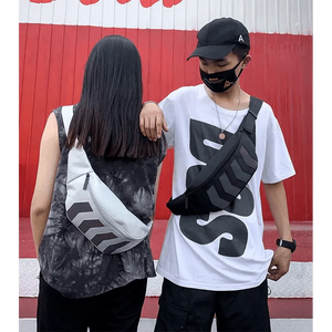 Fashionable Flash Reflective Chest Bag Iridescent Belt  Bum Bag For Travel Festival Sports Unisex Waist Bags