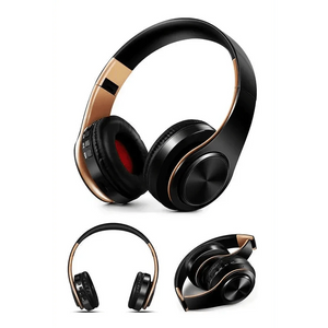 Fashionable  Stereo Earphones Bluetooth Foldable Headphone Music Headset Trendy Headset Lightweight Portable Headphones
