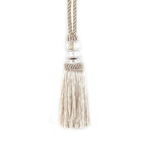 Faux Crystal Beaded Tassels Fringe Curtain Tieback Rope Window Decoration Door Hanging Ball Tassel Accessories Wonderful Curtain Holdbacks Curtains Tiebacks Home Decorative Braided Buckle Fastener Accessories Window Drapery Ball Tassels Tiebacks 50CM
