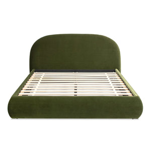 Archie Puffy Grounded - Upholstered Platform Bed by Couch.com