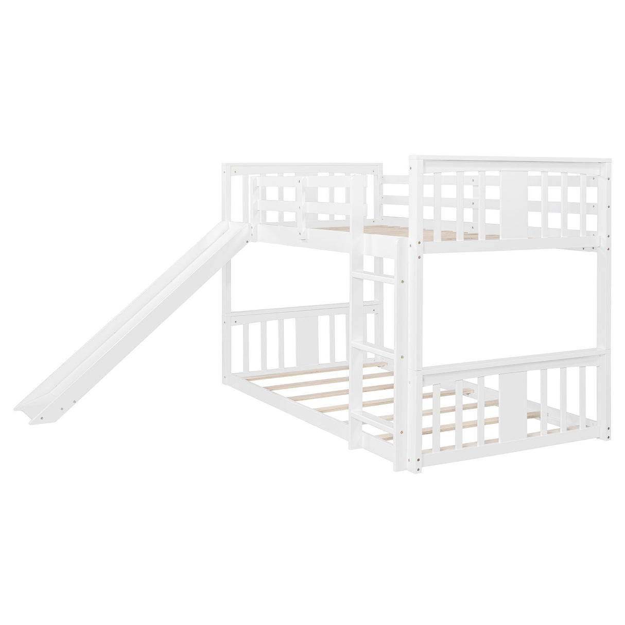 Bunk Bed With Convertible Ladder And Slide by Couch.com
