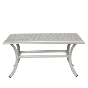 22X42" Patio Standard Coffee Table - Ashen Wheat by Couch.com